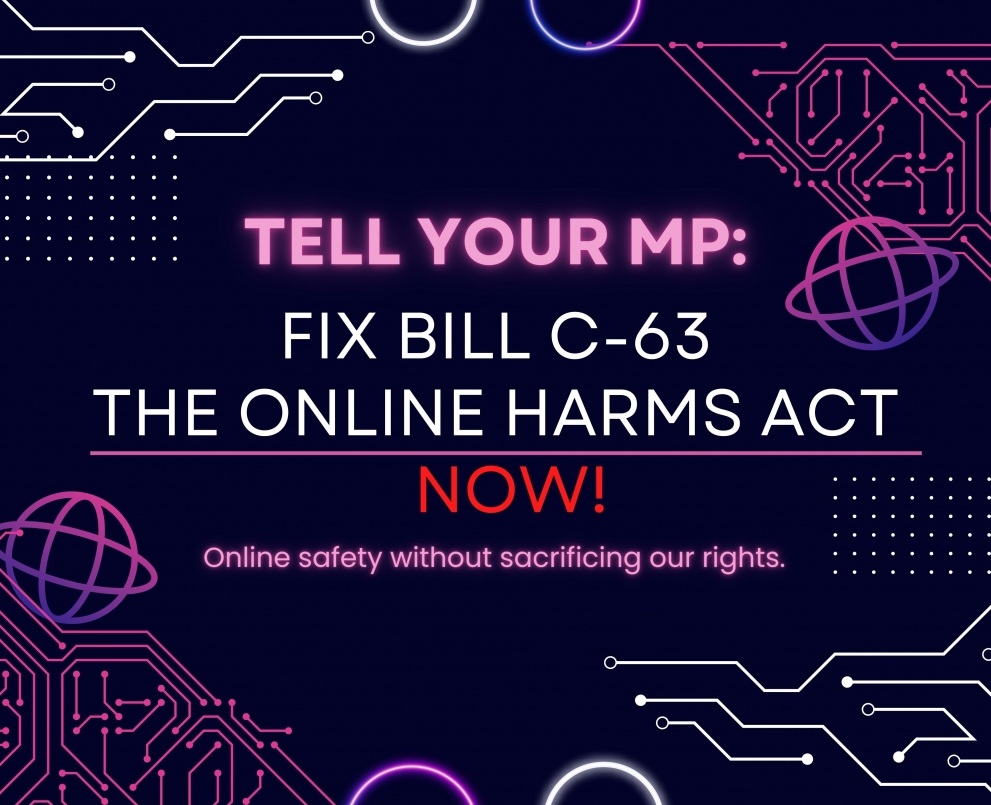 Tell Your MP: Keep the Good, Ditch the Bad in C-63!
