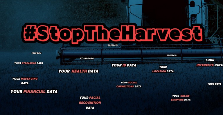 Image for Stop the data harvest!