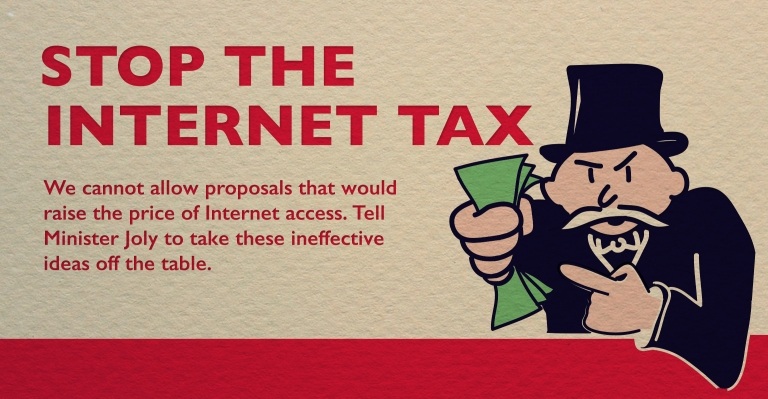 Image for Internet Tax proposed by CRTC would raise cost of online access for everyone in Canada