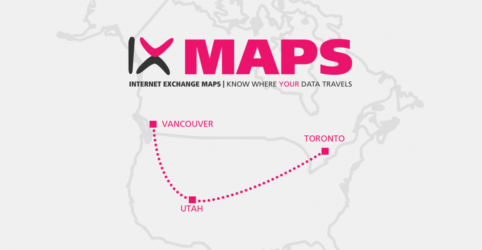 Image for IXmaps: See where your data travels!
