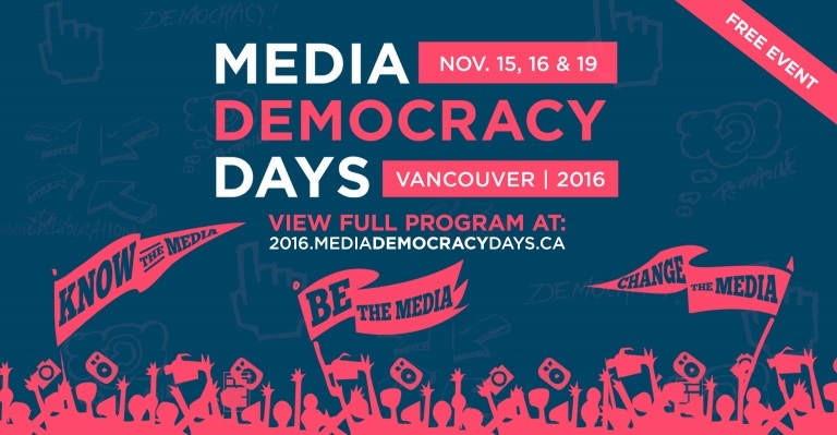 Image for Media Democracy Days is upon us!