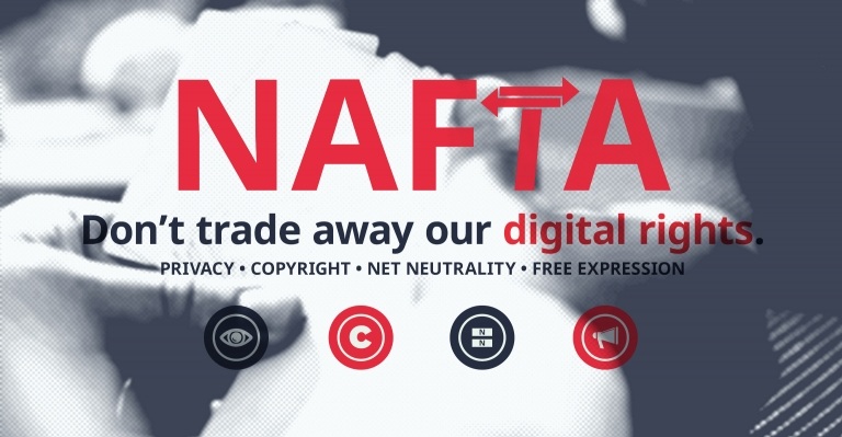 Image for NAFTA: Our Digital Rights are not for sale (or trade) 