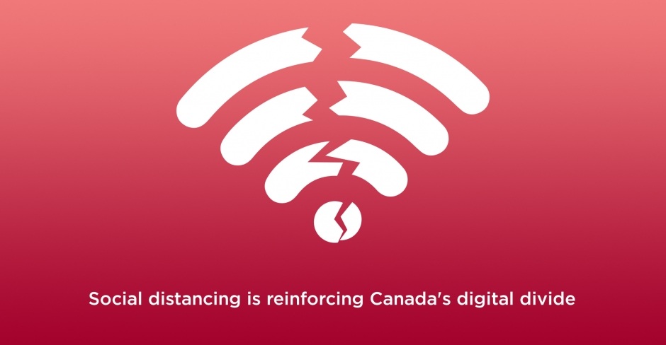 Image for Social distancing is reinforcing Canada’s digital divide