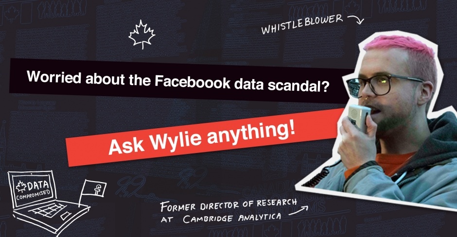 Image for “Cambridge Analytica is the canary in the coal mine”, says whistleblower Christopher Wylie