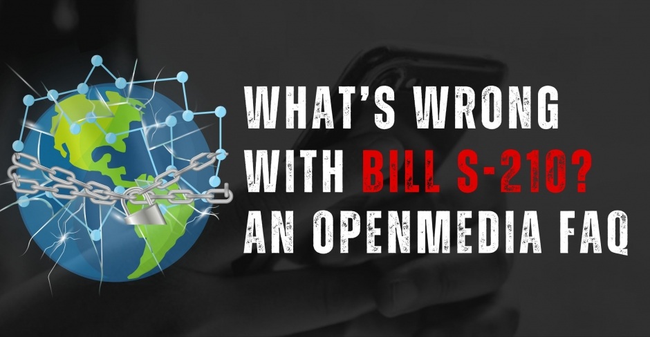 Image for What’s wrong with Bill S-210? An OpenMedia FAQ