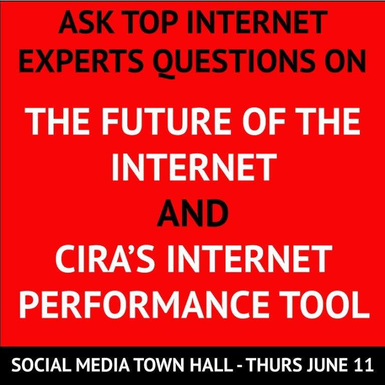 Image for Today we are hosting a Social Media Town Hall on the state of Canada’s Internet. Join us!