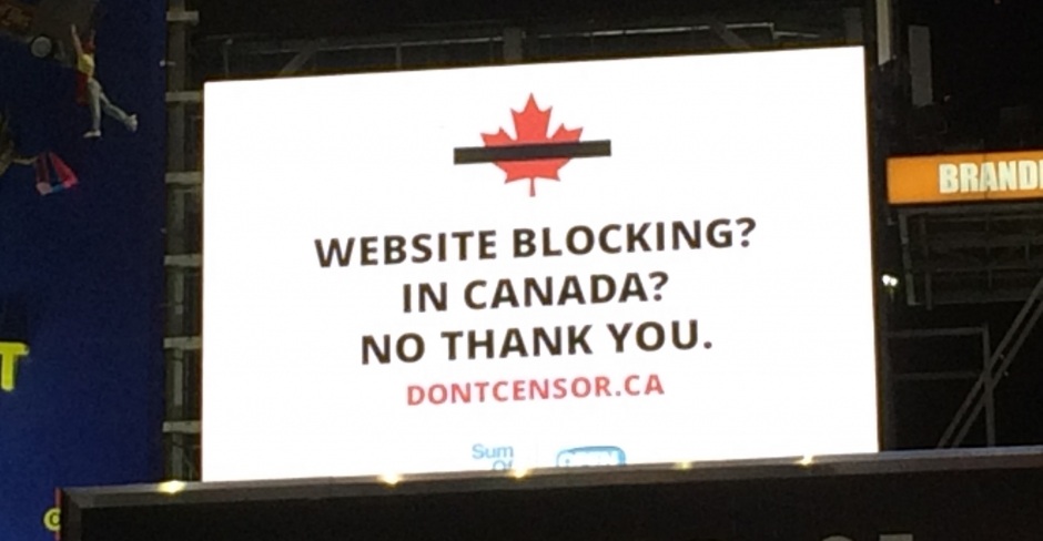 Image for Thanks to you, our #DontCensor billboard is now up in Toronto!