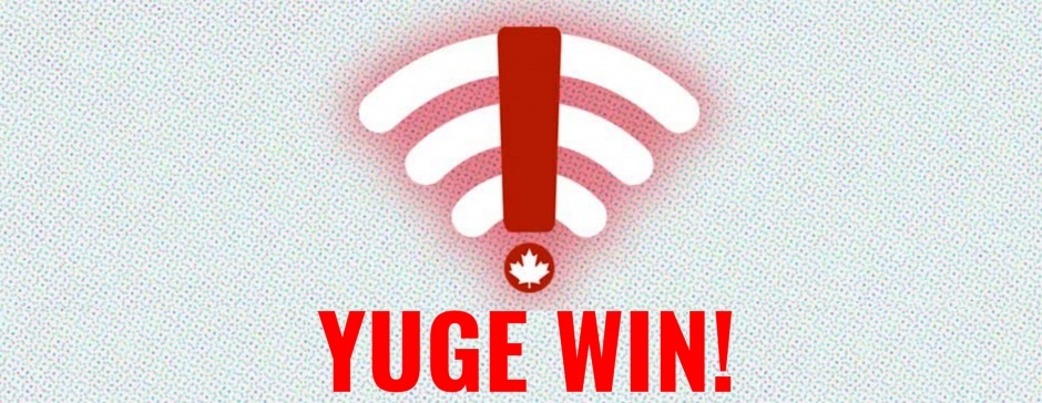 Image for Huge win for Canadians, as Minister Bains rejects Bell Canada’s attempt to block small providers from ultra-fast Fibre Internet