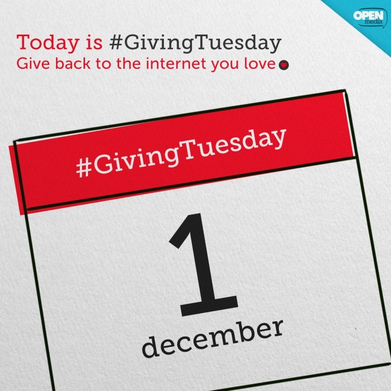 Image for #GivingTuesday: Give back to the Internet you love