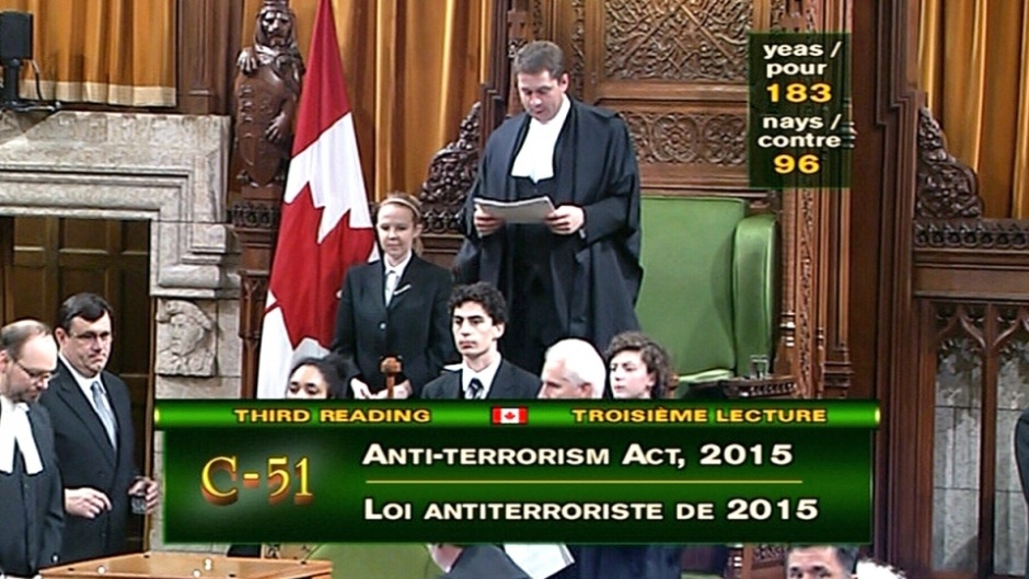 Image for Who’s on our side?: Here’s how your MPs voted on Bill C-51