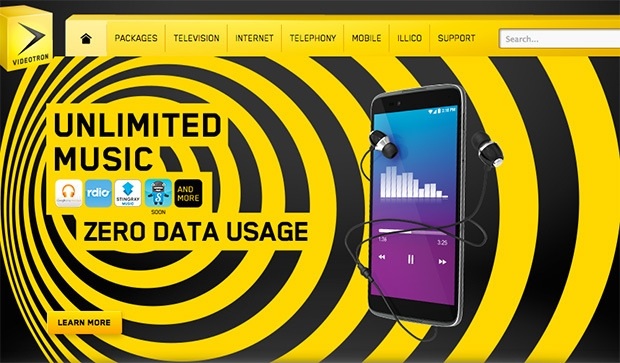 Image for Arstechnica: Videotron provoking net neutrality fight with unlimited music