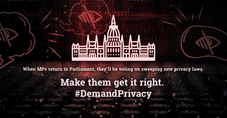 Image for #DemandPrivacy: More Privacy Rights, Not Less!