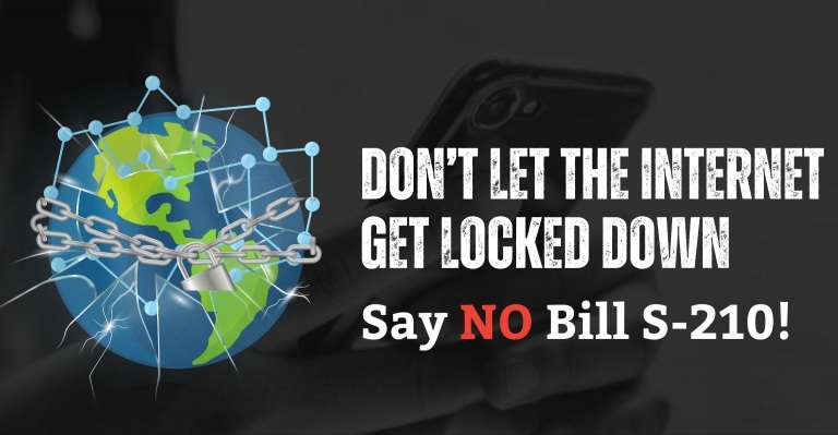Image for Tell your MP: Don’t padlock the Internet!