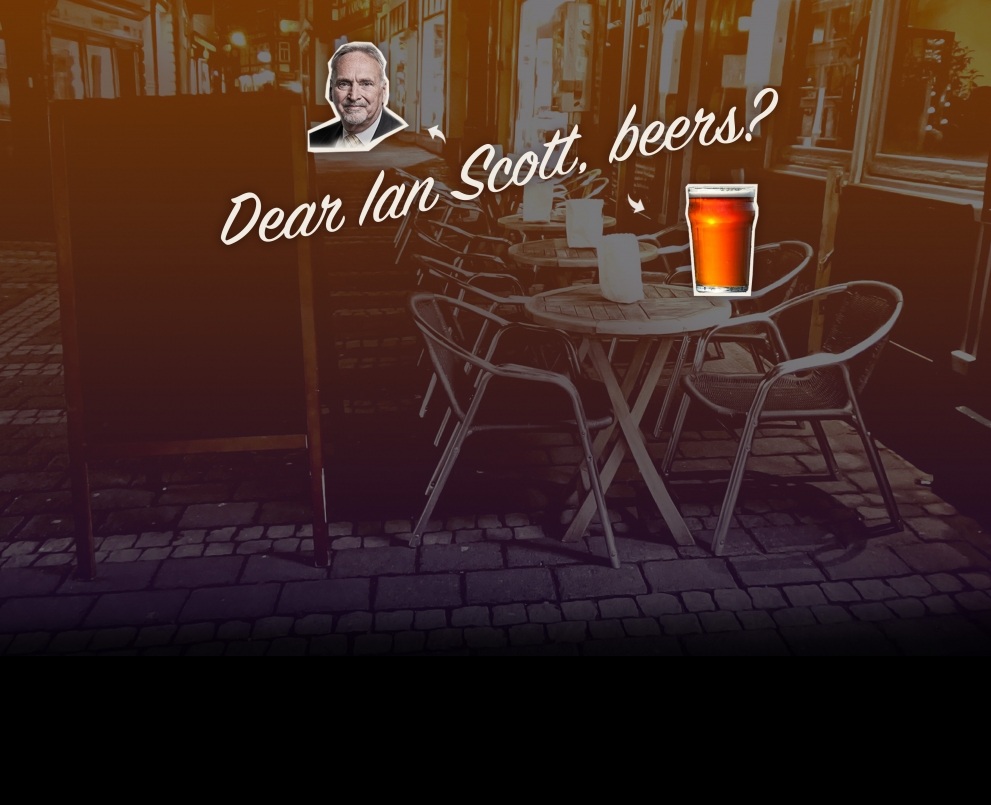 Send Ian Scott an invite for patio beers to talk Internet regulation — just like he did with Bell!