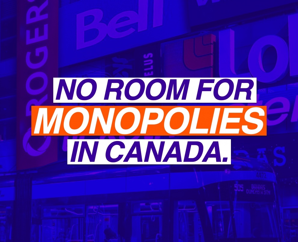 Sign if you agree: NO more monopolies!