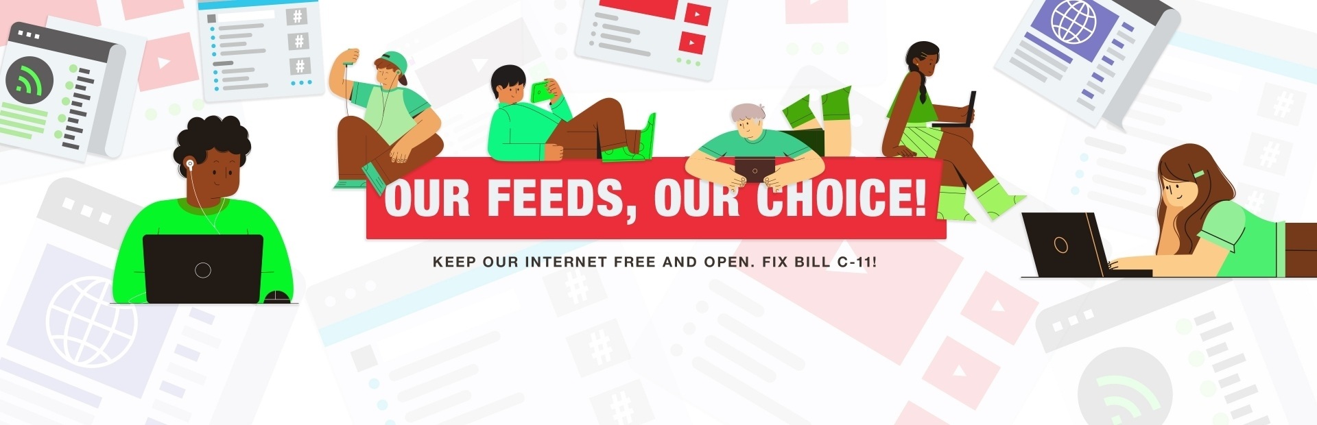Email your MP to fix Bill C-11 and PROTECT our feeds!
