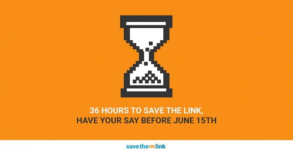 Image for We have just 36 hours to Save the Link!