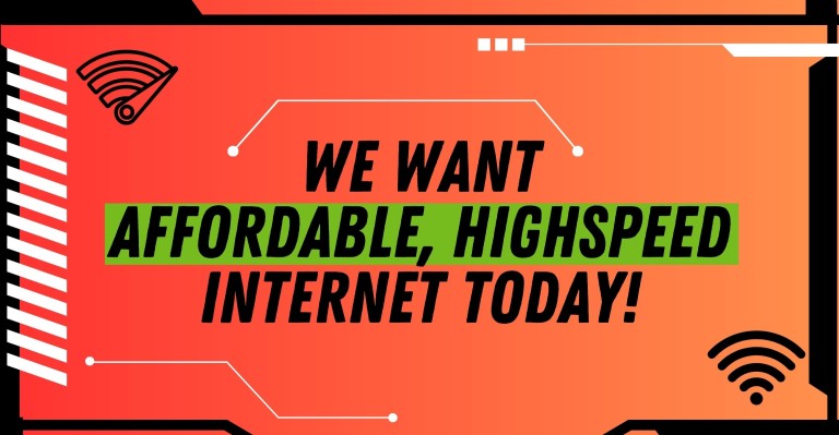 Image for Sign on for fast, affordable internet!