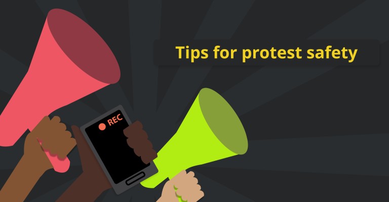 Image for Tips for protest safety during the pandemic