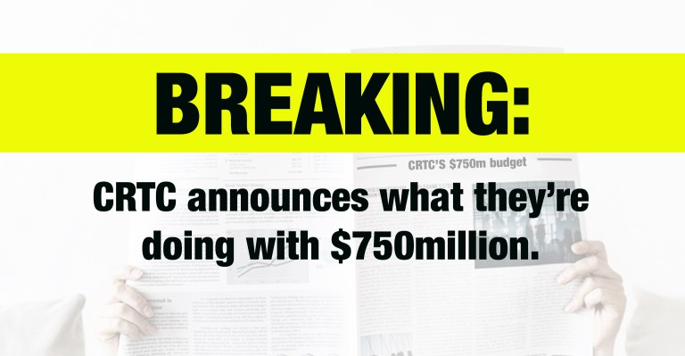 Image for Advocates stunned by CRTC’s decision to cut its own Internet speed targets in half for new Broadband Fund