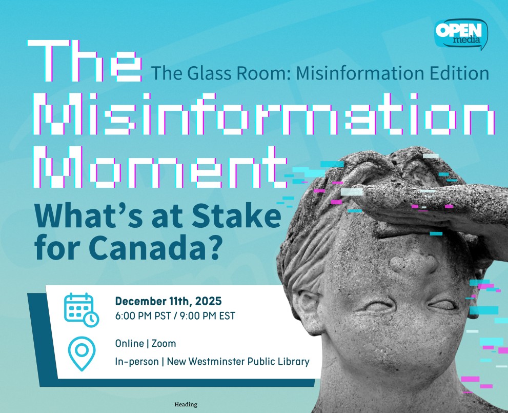 Misinformation is Everywhere. What’s at Stake for Canada?