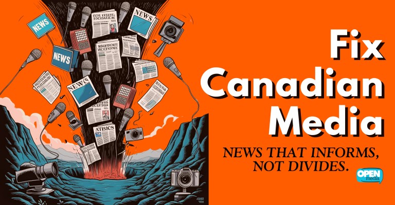 Image for Fix Canadian media NOW!