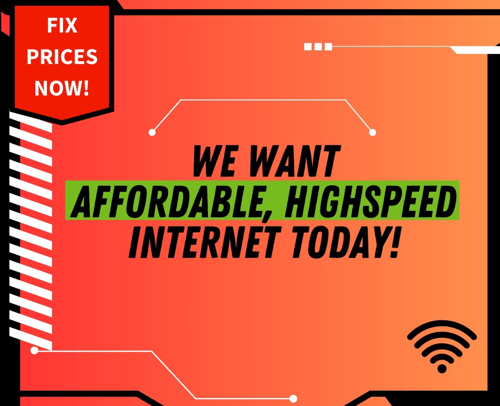 Sign on for fast, affordable internet!