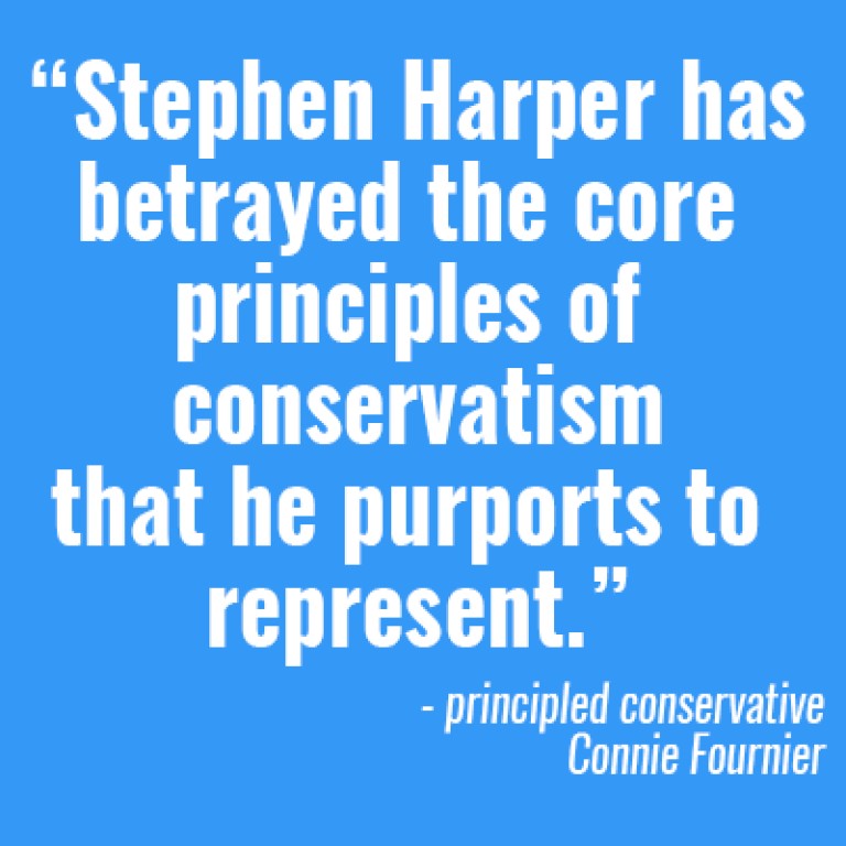 Image for Guest Blog by Connie Fournier: With the TPP, Harper has “betrayed the core principles of conservatism”