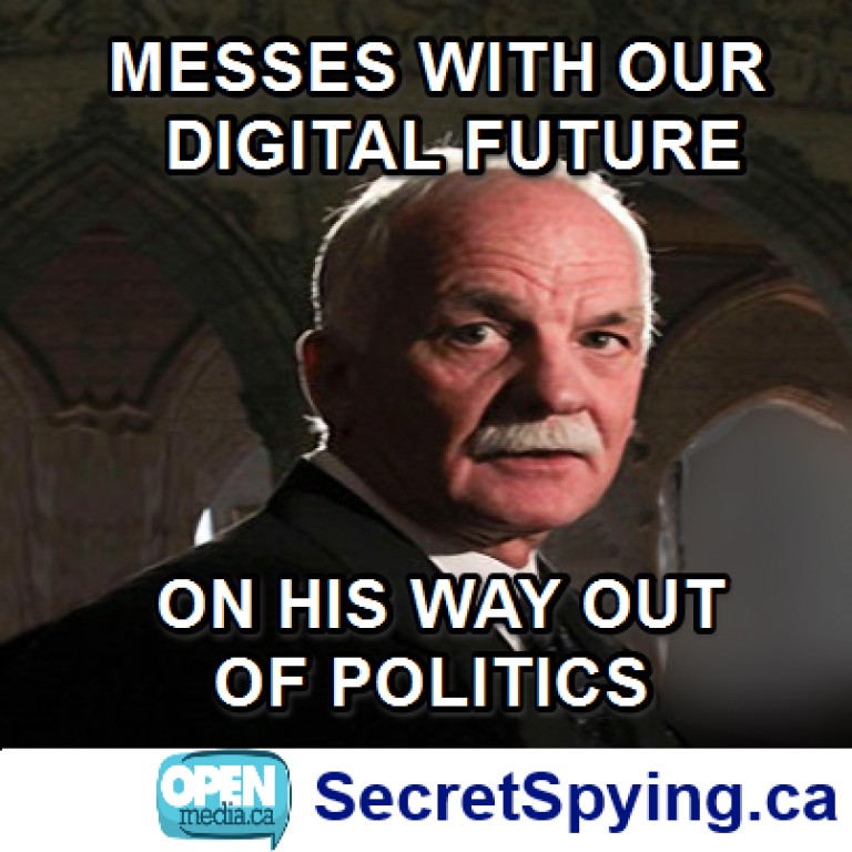 Image for MP behind defeated online spying bill will leave politics