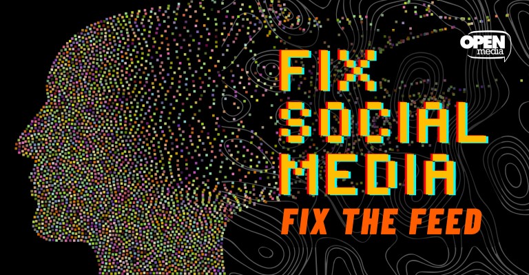 Image for Fix social media. Fix the feed!