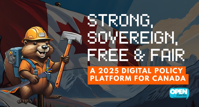 Image for Strong, Sovereign, Free and Fair: a 2025 digital policy platform for Canada