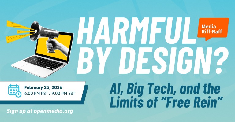 Image for Media Riff-Raff: Harmful by Design? AI, Big Tech, and the Limits of “Free Rein”
