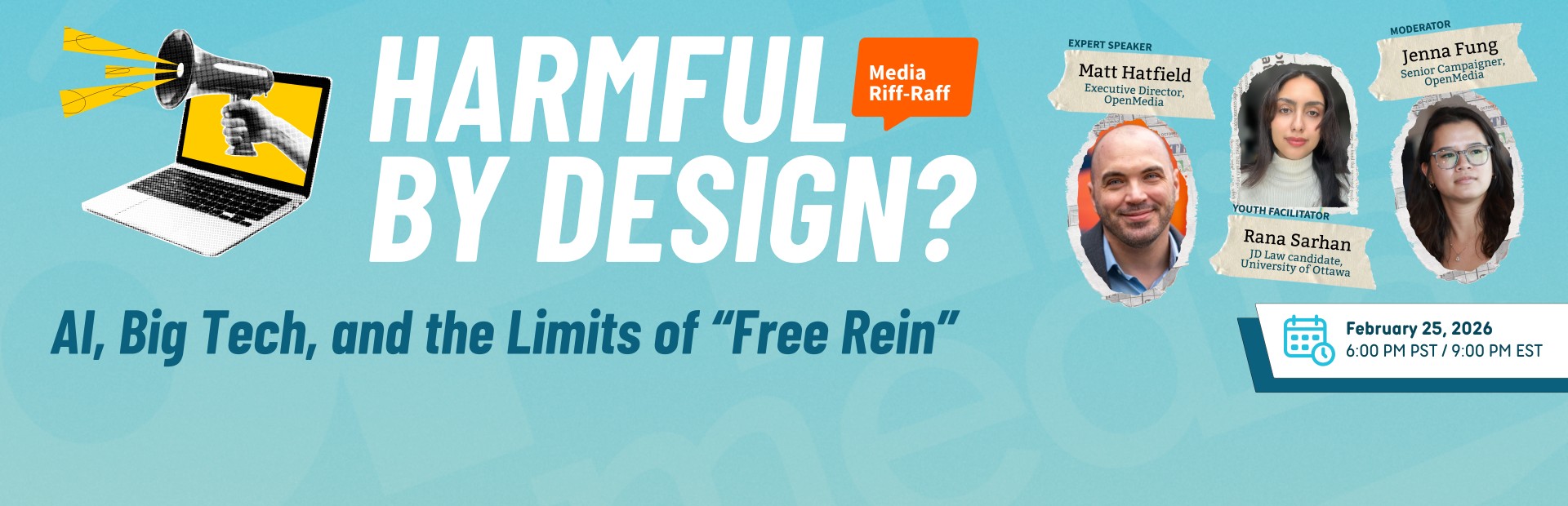 Join our live community conversation on February 25.