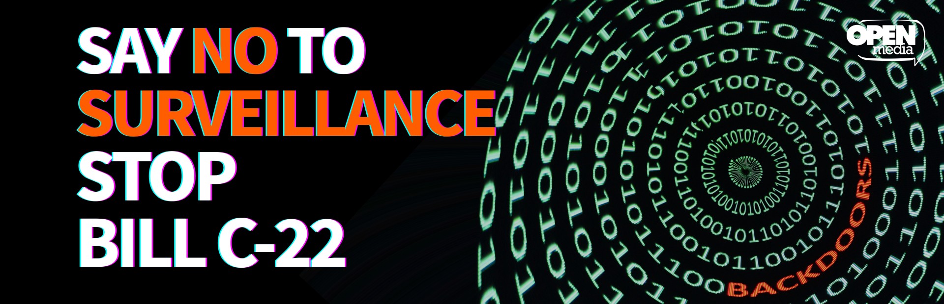 Say no to surveillance: Stop Bill C-22