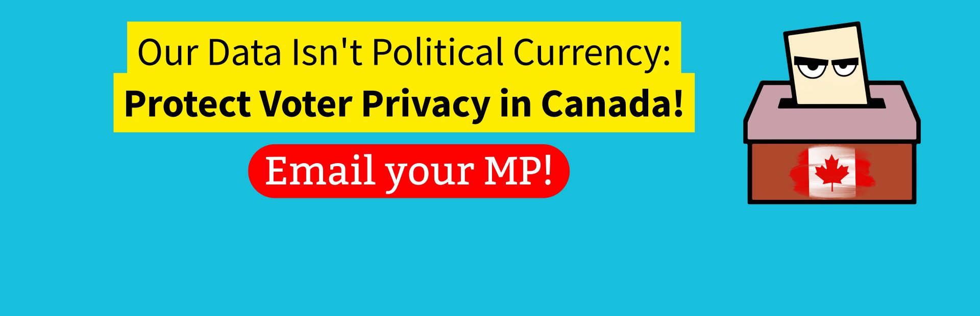 Our Data Isn’t Political Currency