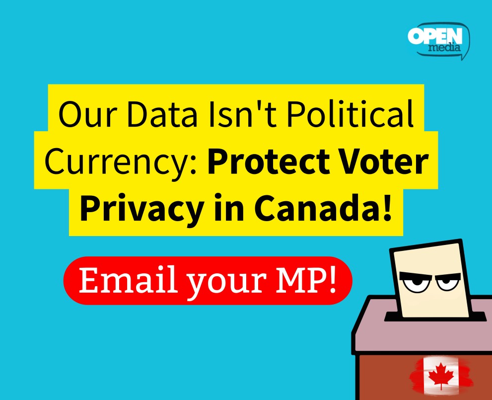 Our Data Isn’t Political Currency