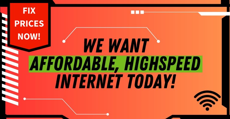 Image for Sign on for fast, affordable Internet!