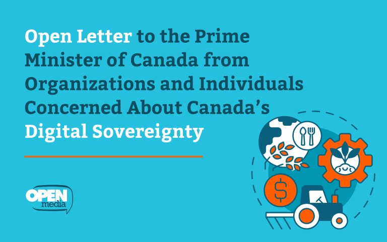 Image for Open Letter to the Prime Minister of Canada from Organizations and Individuals Concerned About Canada’s Digital Sovereignty