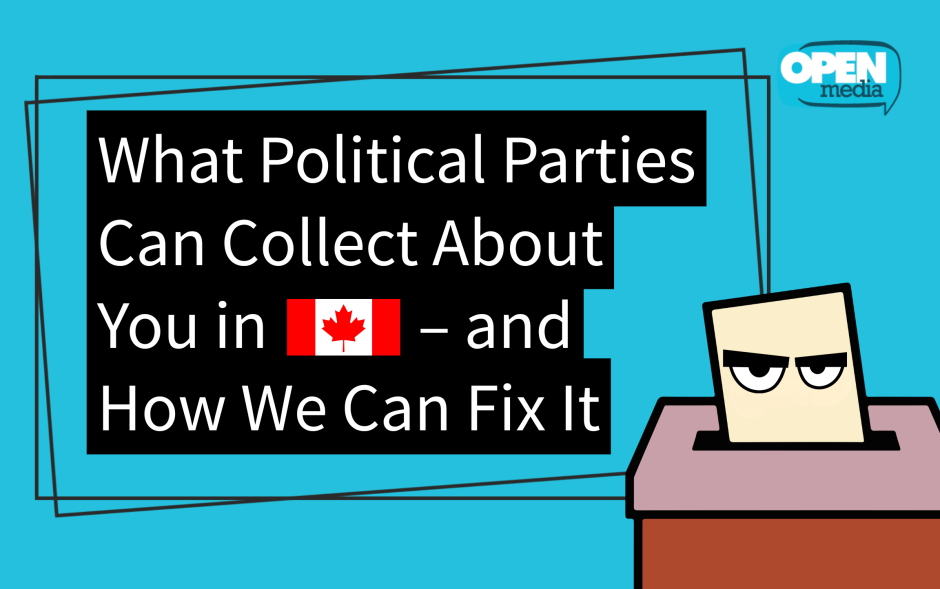 Image for What Political Parties Can Collect About You in Canada – and How We Can Fix It