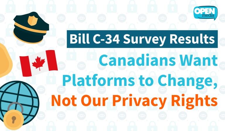 Image for OpenMedia Digital Safety Survey Findings: Canadians Want Platforms to Change, Not Our Privacy Rights