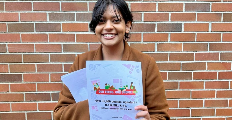 Image for Your voice DELIVERED: Over 35,000 signatures to the Senate on Bill C-11.