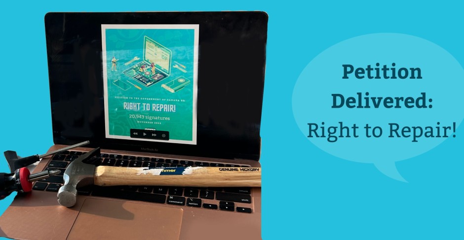 Image for Your voice DELIVERED: Over 20K signatures to the government demanding Right to Repair 