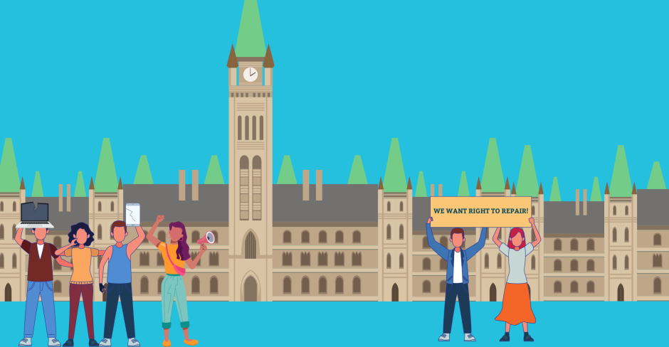 Image for ​​Taking your right to repair message on Bill C-244 to the Standing Committee on Industry and Technology. 