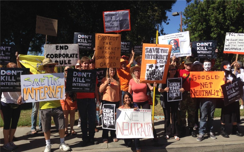 Image for FreePress: Net Neutrality Activists Take Over California