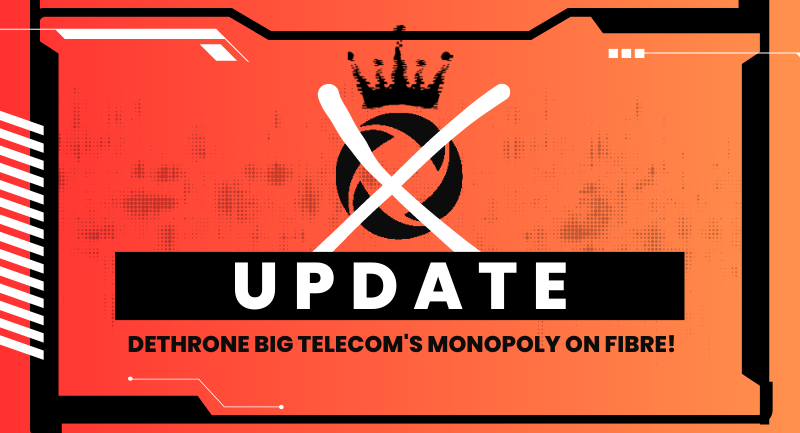 Image for Your voice, DELIVERED: OpenMedia community urges CRTC to dethrone Big Telecom’s fibre monopoly!
