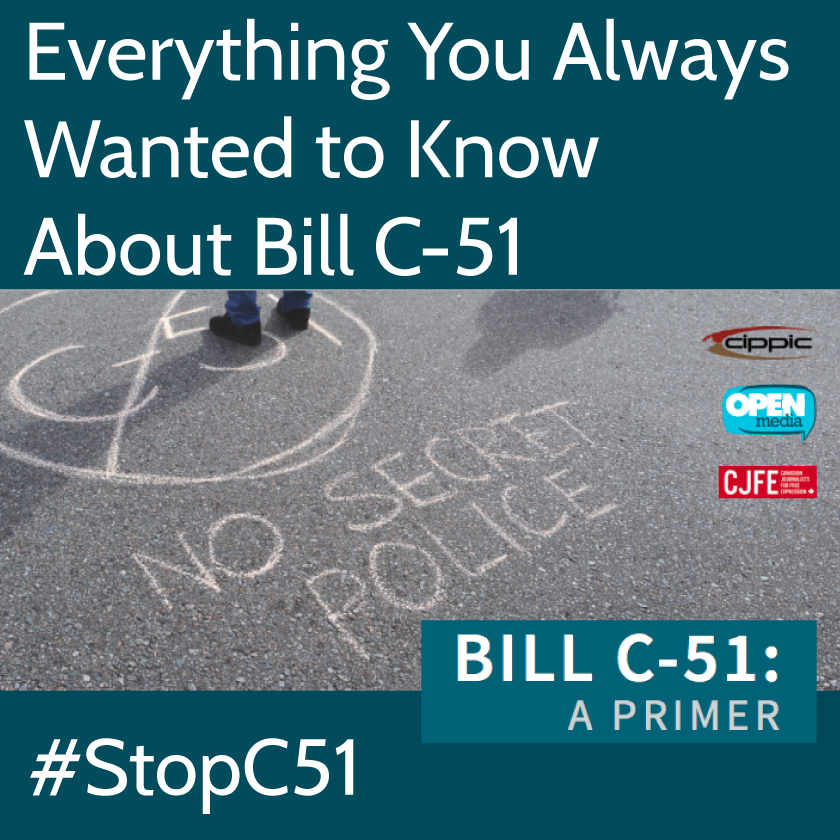 Image for Everything you always wanted to know about Bill C-51