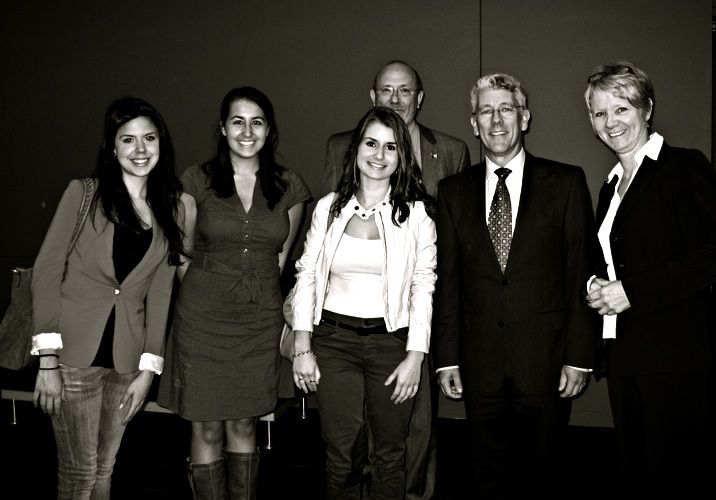 McGill campus club members with CRTC Chairman Jean-Pierre Blais