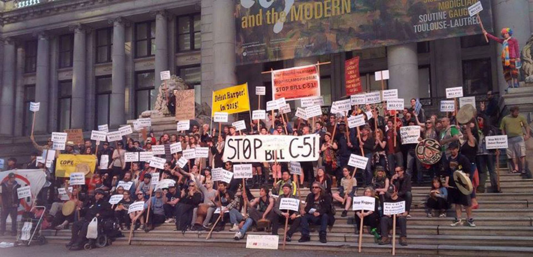 C51 protest in Vancouver