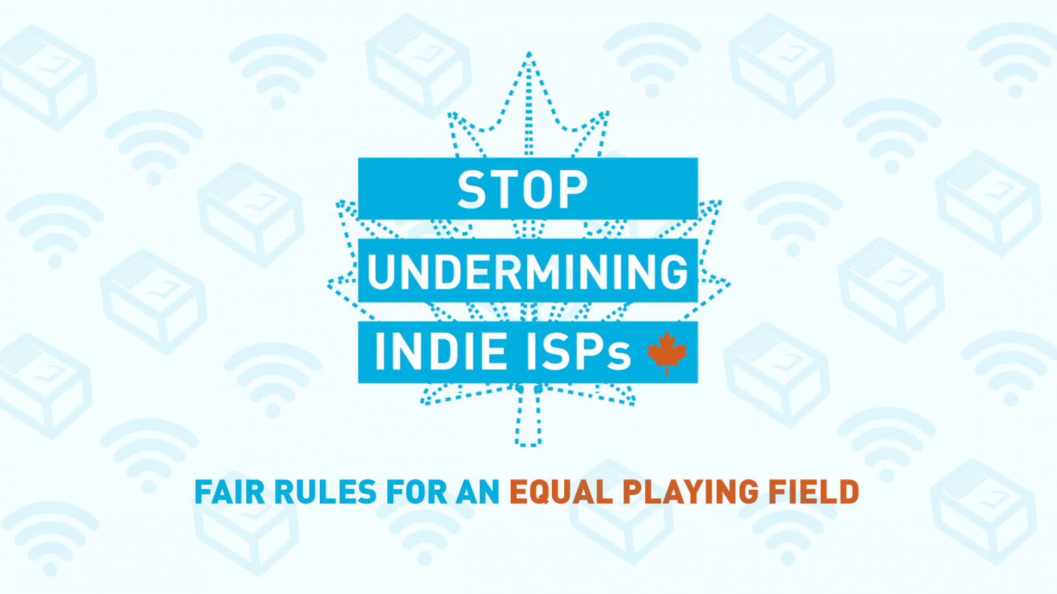 Stop undermining indie ISPs