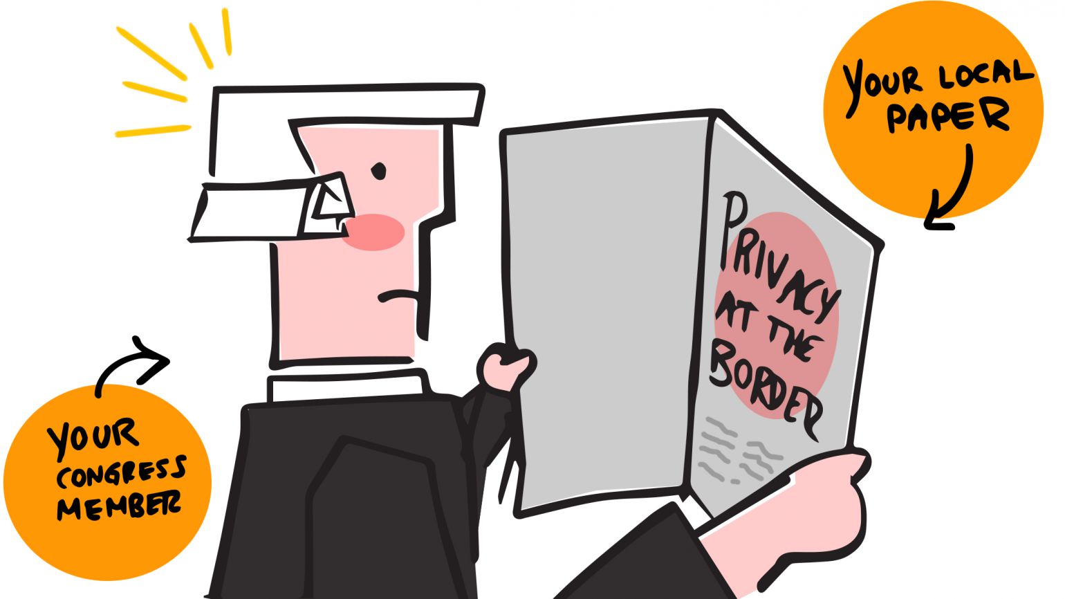 Letter to the Editor: Defend Your Privacy at the Border